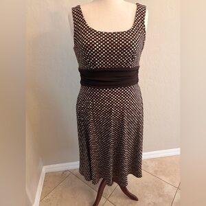 Perceptions Chocolate Brown Petite Dress